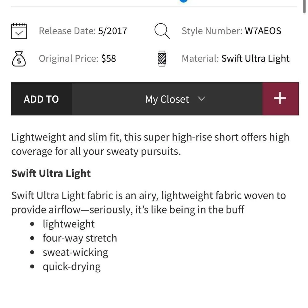 lululemon athletica gently used